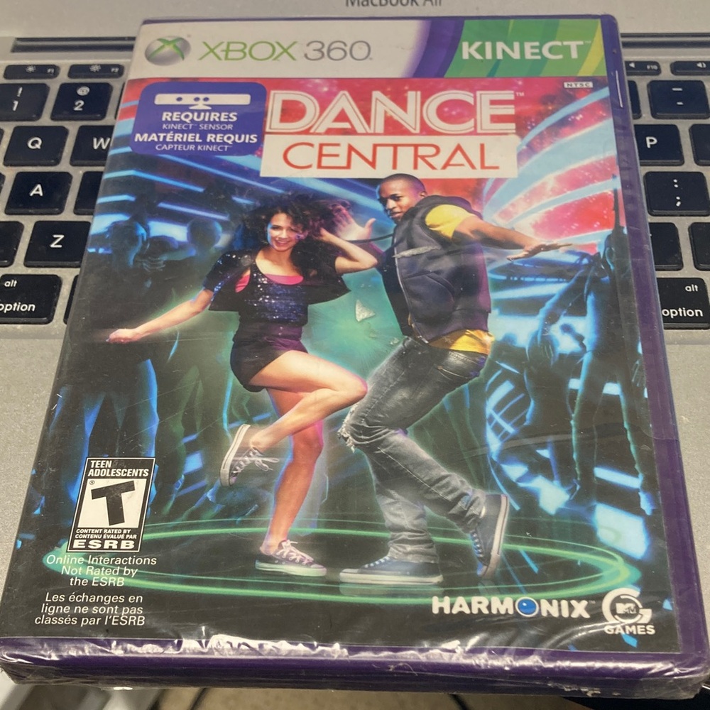 NWT Dance Central for Microsoft Xbox 360 Kinect